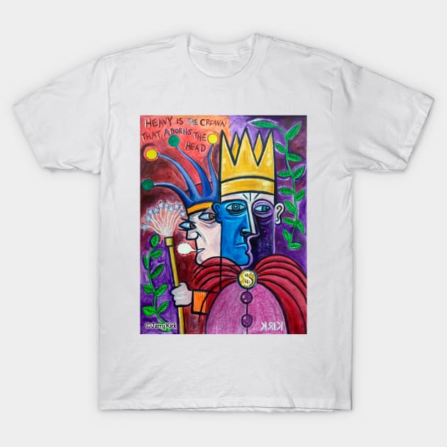 The King and His Jester T-Shirt by jerrykirk